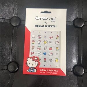 Sanrio Hello Kitty x Creme Shop 35 Fancy Nail Decals New In Sealed Package